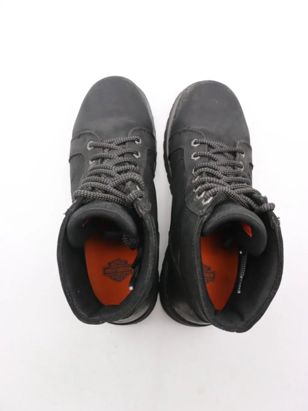 Harley-Davidson Lagarto Men's 9.5 M Black Leather Waterproof Composite Toe Boots